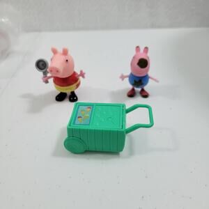 Peppa Pig & George Ice Cream Time 2.5" Figures  83023-1M3
